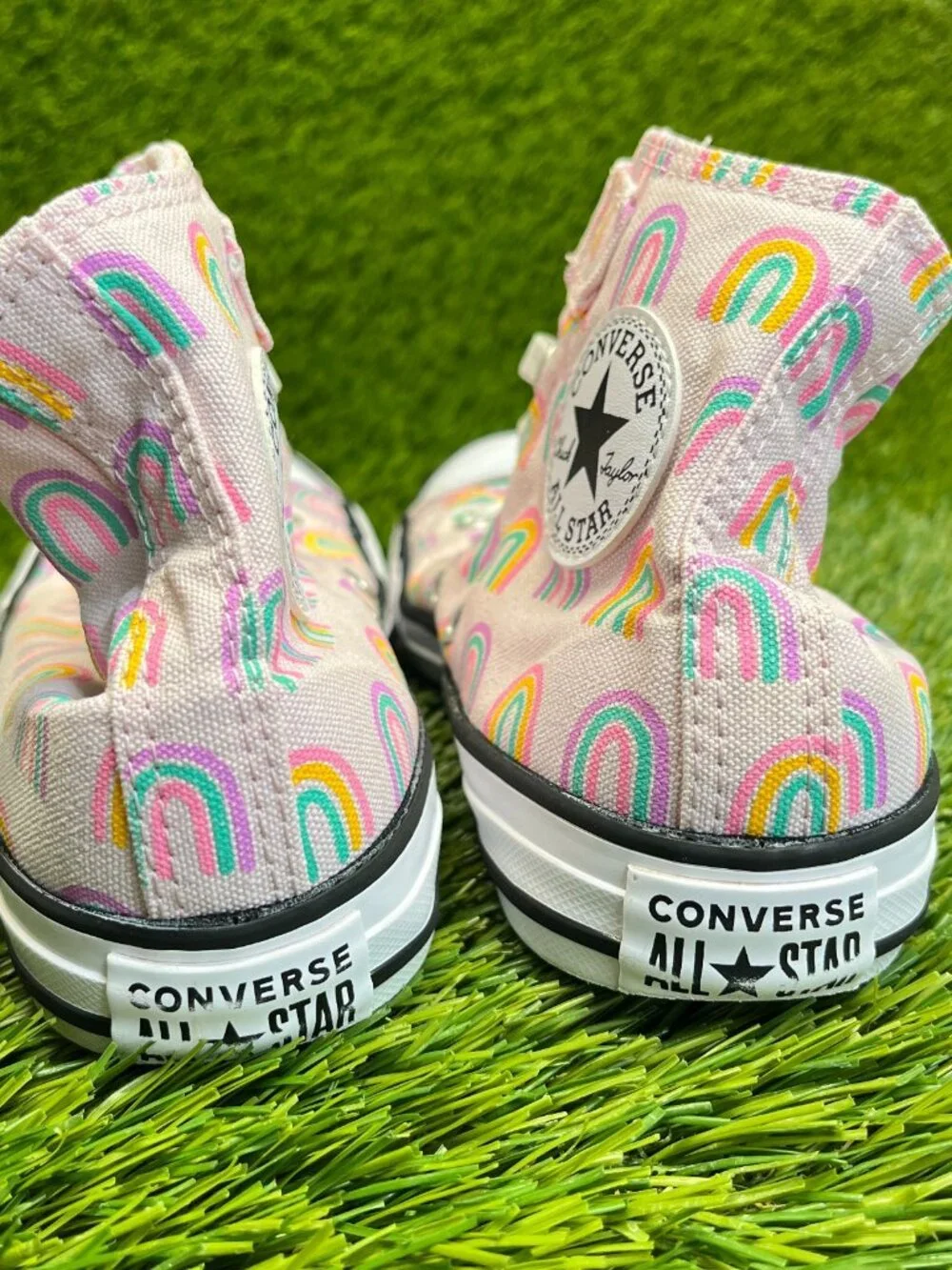 Converse Chuck Taylor All Star 1V Girls Size 2.5Y Pink Athletic Shoes Sneakers